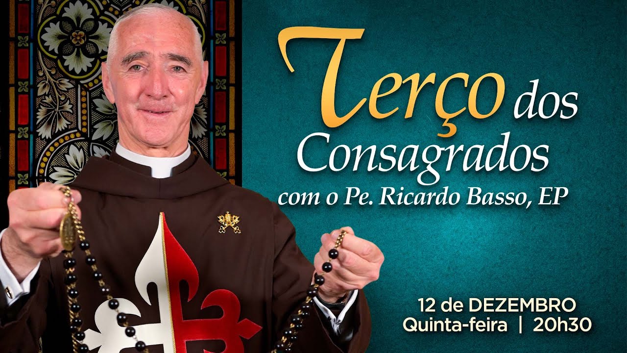 Terço dos Consagrados | Pe. Ricardo Basso #159. Mistérios Dolorosos