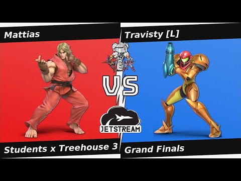 Students x Treehouse 3 Grand Finals - Mattias (Ken) Vs. Travisty [L] (Samus) Smash Ultimate - SSBU