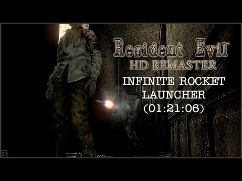 Resident Evil HD Remaster (Jill) - Infinite Rocket Launcher (01:21:06) | The Leviathan