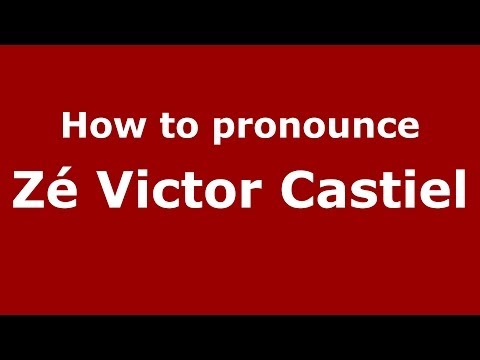 How to pronounce Zé Victor Castiel (Brazilian/Portuguese) - PronounceNames.com