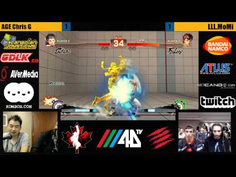 AGE Chris G (SAK) vs. LLL.MoMi (FE) FT3 - Canada Cup Gaming 2012 AFTER-HOURS SALTY SUITE