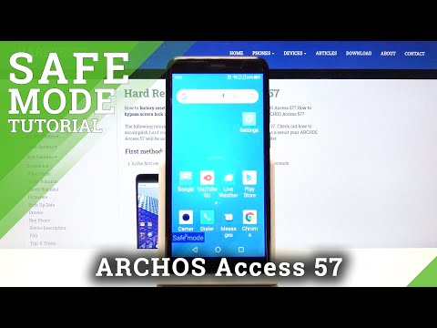 How to Enter Safe Mode in ARCHOS Access 57– Open and Quit Safe Mode
