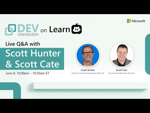 Live Q&amp;A with Scott Hunter