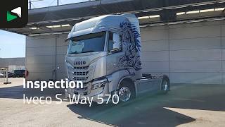 IVECO S-Way 570 4X2 Pegaso! Retarder Full-Air 2xTanks Leder ACC Navi S truck tractor | Image 4 - Autoline