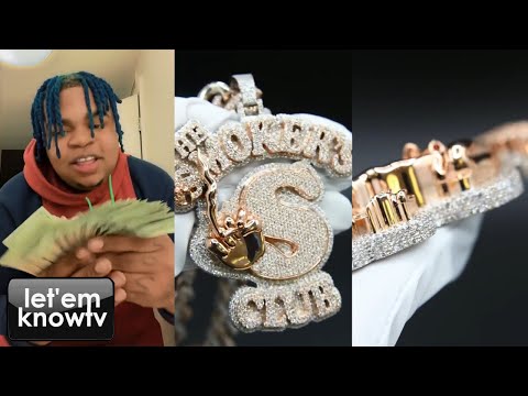 Rapper Big Yavo Just Dropped The Bag On A New Crazy Diamond Piece From Iceman Nick | Pure Jewelry