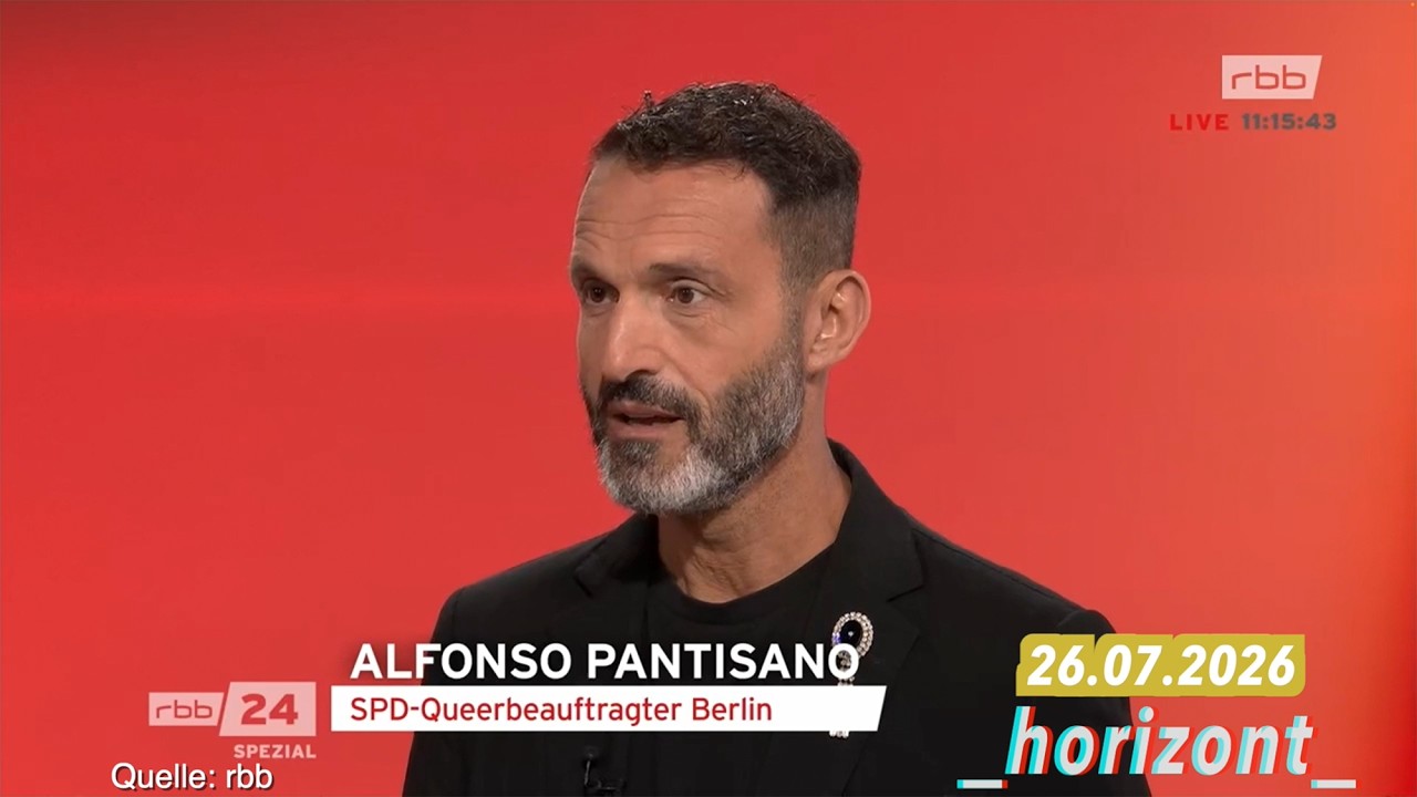 Alfonso Pantisano (SPD) und der islamistische Anschlag auf den CSD Berlin
