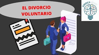 EL DIVORCIO VOLUNTARIO | DIVORCIO POR MUTUO ACUERDO