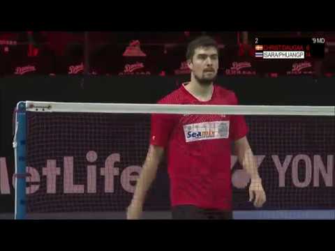 Yonex Denmark Open 2016 | Badminton R16 - Court 2 (Part 1)