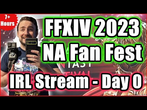 FFXIV 2023 NA Fan Fest - 7 Hours of Footage, Day 0