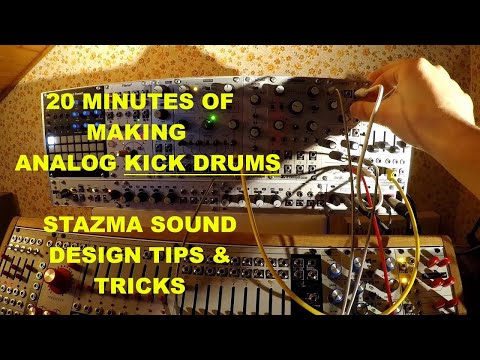 Analog Kick Drum tutorial: Stazma Modular Tips & Tricks