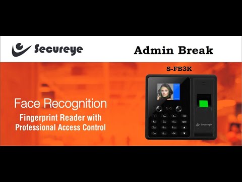 Secureye S-FB3K Biometric Device