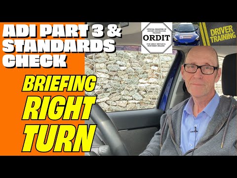 ADI Part 3 Training | Junctions | Right Turns