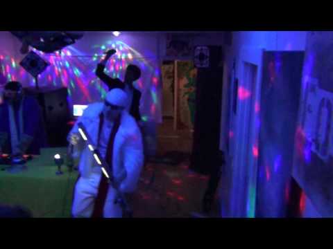 Fuck Satan Up The Ass   20 Ft Neon Jesus at Fountain Space on December 10, 2016   HD 1080p