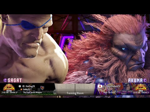 SAGAT 💥 HOTDOG29 VS DAIGO UMEHARA 💥 AKUMA | STREET FIGHTER 6
