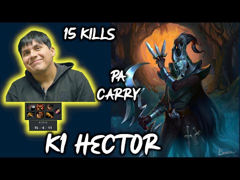 BEASTCOAST.K1 HECTOR PA 15 KILLS CANT STOP ME Peruvian Pro Carry Player Dota2 7.28c fullgame
