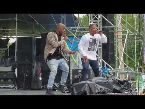 Aaron Cole and Derek Minor at Soulfest 2017