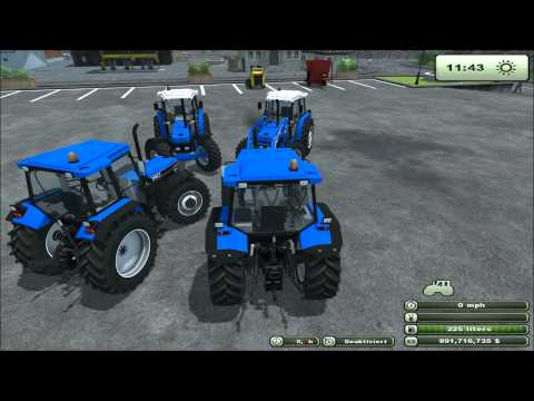 Mod for Farming Simulator 2013 Ford 40s Series and New Holland 8340 REVIEW