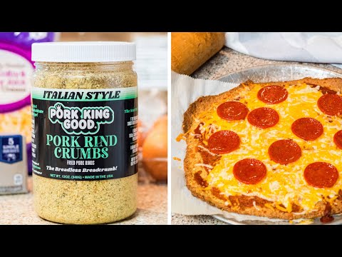 Crispy Keto Pork Rind Pizza Crust Recipe - Best Low-Carb Crust!