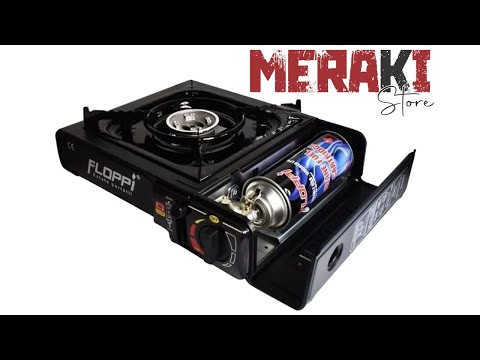 ESTUFA GAS BUTANO PORTÁTIL - FLOPPI