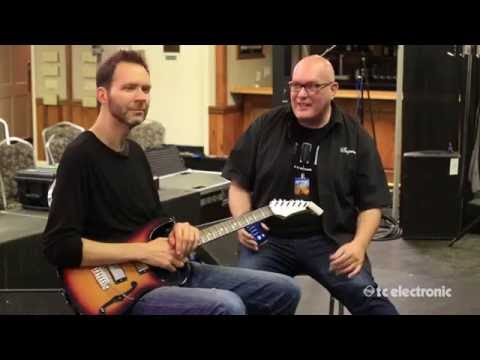 Paul Gilbert tries out WireTap Riff Recorder