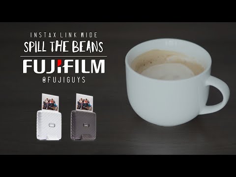 Fujifilm Spausdintuvas instax WIDE Link (ASH Baltas) video