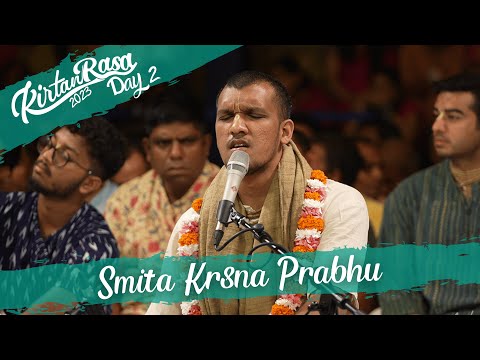 Smita Krsna Prabhu's Kirtan | Day 2 | Kirtan Rasa 2023 | 4K | Dubai Kirtan Mela
