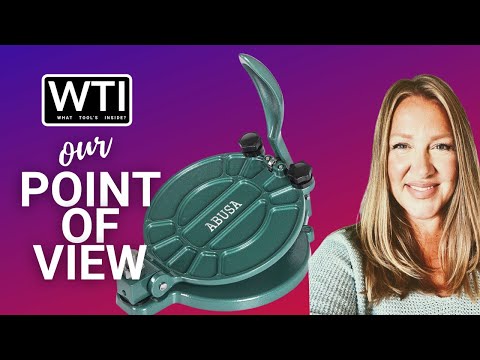 ABUSA Adjustable Tortilla Press - WTI product video review