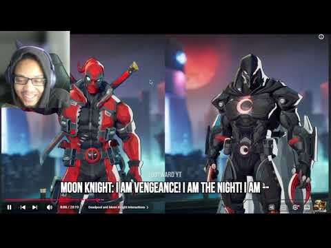 All Deadpool Unique Interactions In Marvel Rivals REACTION