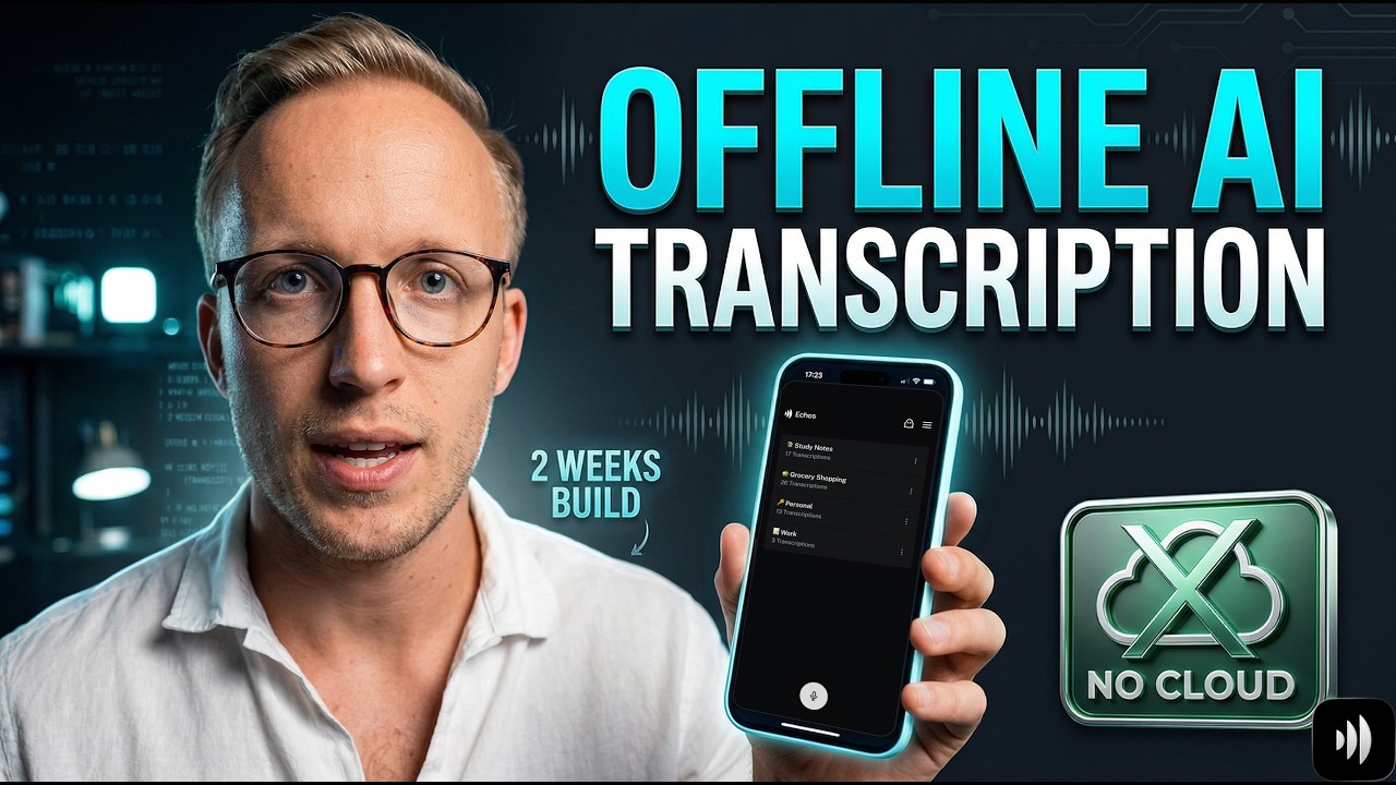 I Built a Fully Offline AI Transcription App in 2 Weeks – Here's How (Echos Story)