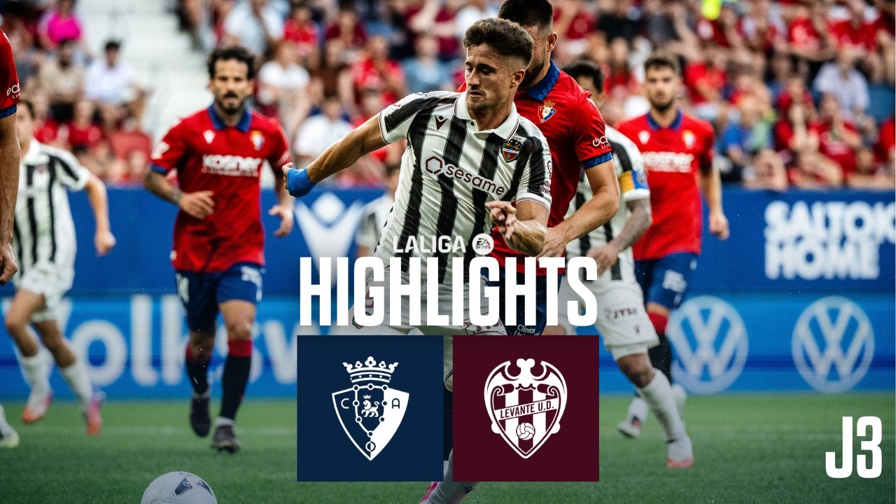 CA Osasuna 0 - 0 Levante UD highlights