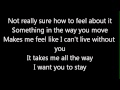 Stay ( lyrics )- Rihanna 