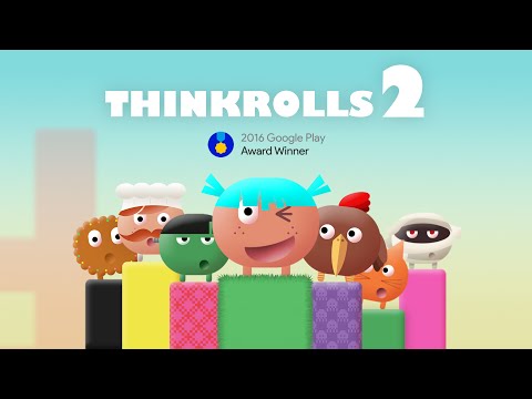 Thinkrolls2 - Official App Trailer on Google Play by Avokiddo
