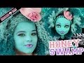 Monster High Honey Swamp Doll Makeup Tutorial ...