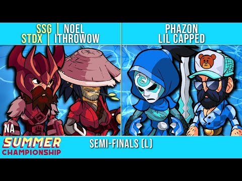 noeL & ithrowow vs Phazon & Lil Capped - Semi-Finals (L) - Summer Championship NA Top 8