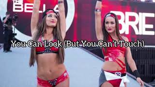 The Bella Twins Theme Song “You Can Look (But You Can’t Touch)” (Arena Effect)