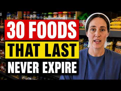 30 Foods To STOCKPILE That NEVER EXPIRE