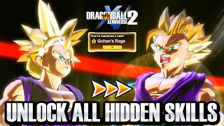 How To Unlock ALL NEW Hidden Skills! - Dragon Ball Xenoverse 2 - DLC 17 Free Update (2nd Festival)