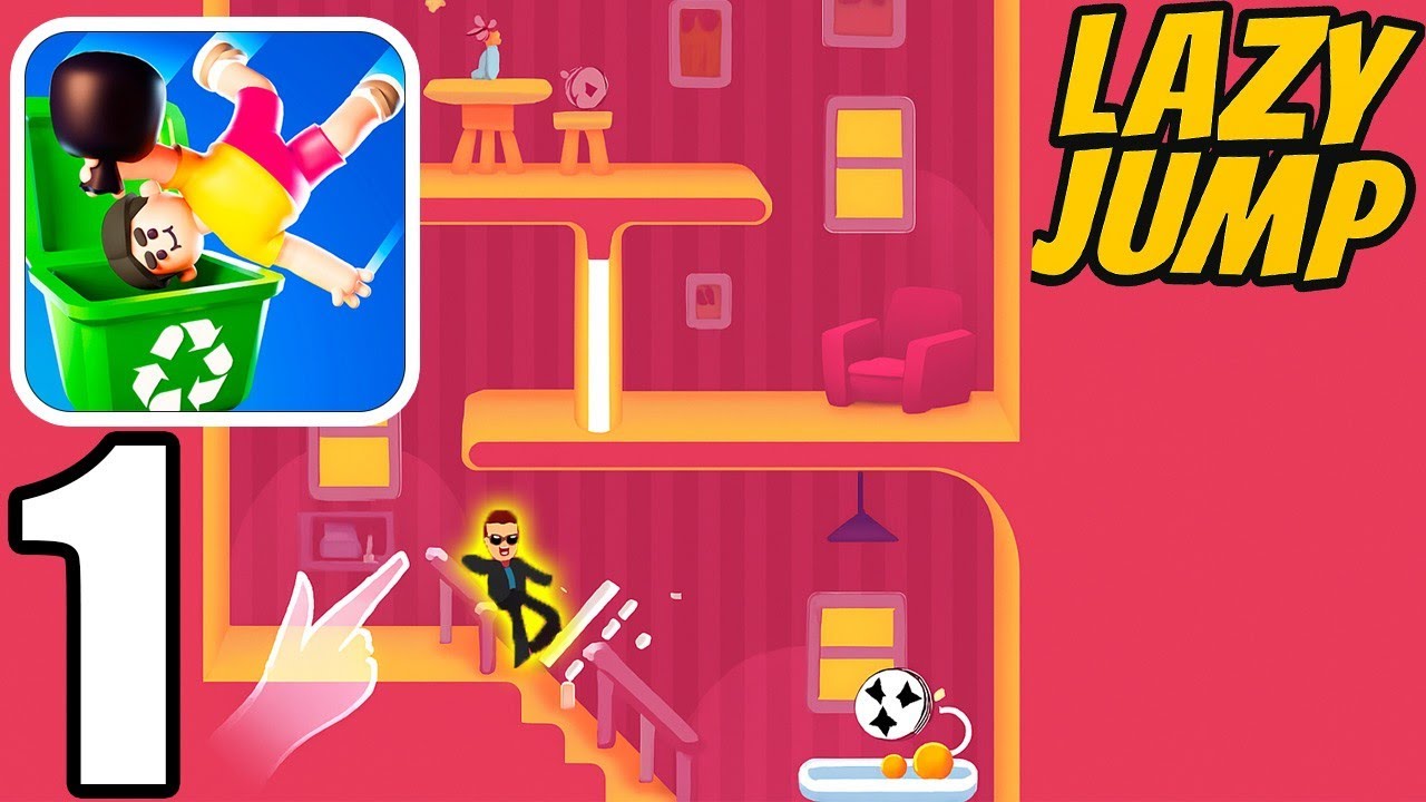 Lazy Jump -Gameplay Walkthrough |Part 1(ios,Android)