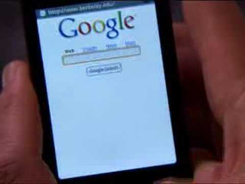 Video dimostrativo di Android il nuovo sistema operativo di Google per il mobile