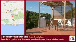 preview picture of video '3 dormitorios 2 baños Villa se Vende en Durcal, Granada, Spain'
