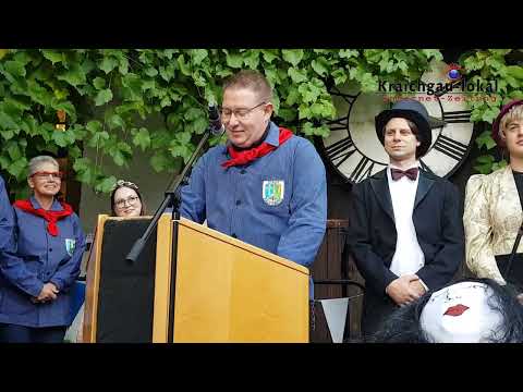 Winzerkerwe Rauenberg 2022 - Eröffnung und Taufe der Kerweschlumpel