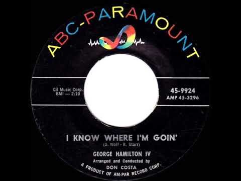 1958 HITS ARCHIVE: I Know Where I’m Goin’ - George Hamilton IV
