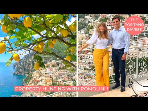 TOUR A BEAUTIFUL VILLA IN POSITANO WITH ME AND @Romolini_christies | EP 184