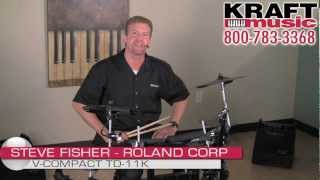 Video thumbnail for Kraft Music - Roland V-Compact TD-11K  Demo with Steve Fisher by Kraft Music