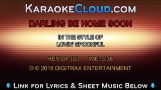 The Lovin&#39; Spoonful - Darling, Be Home Soon (Backing Track)