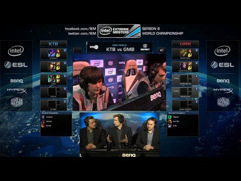 KT Rolster Bullets vs Gambit Gaming | Game 1 Semifinals IEM Katowice WC LOL 2014 | KTB vs GMB