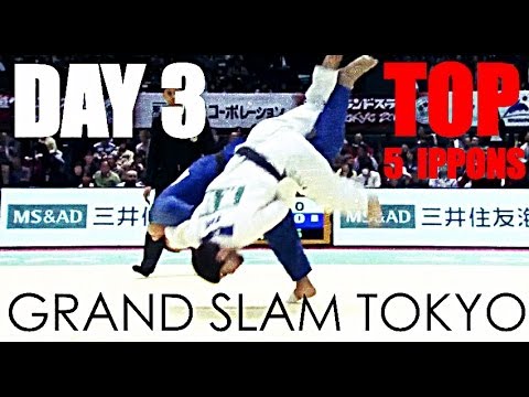 TOP 5 IPPONS | Grand Slam Tokyo 2013 - Day 3 -
