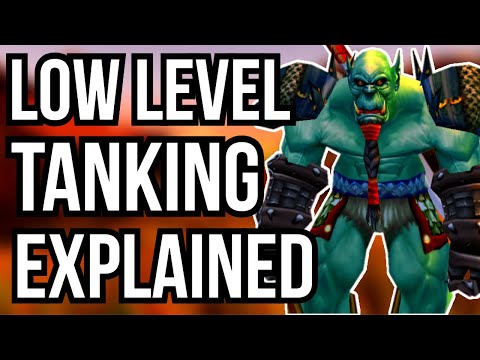 How To EASILY Tank At Low Levels | WoW Classic