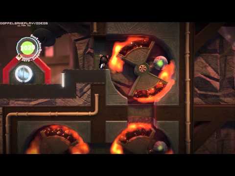 LittleBigPlanet 2 Walkthrough #15 - Factory of a Better Tomorrow - Waste Disposal [ACED]
