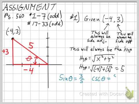 5.3 trig functions of any angle